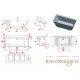 BC Designs Ancora Square 1600mm BAS024  