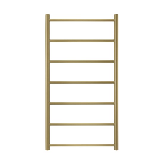 JIS Pevensey Light Brushed Brass Radiator