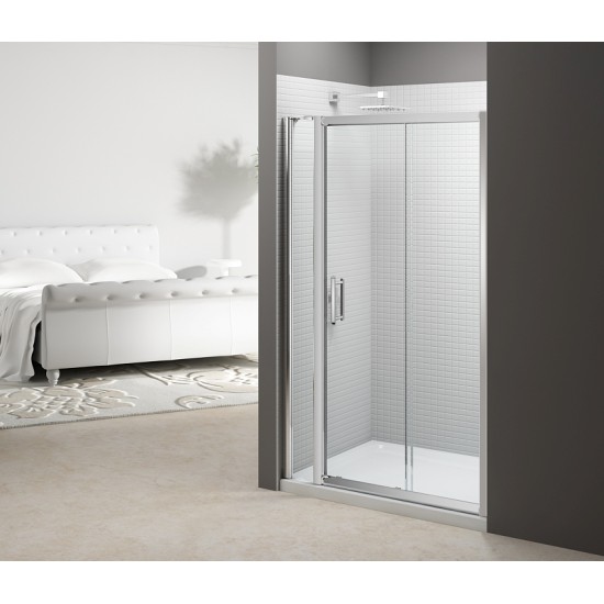 Merlyn Series 6 Sliding Door With Inline Panel