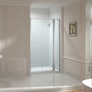 Merlyn Series 8 Sliding Door With Inline Panel