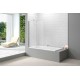 Merlyn MB8  2 Panel Folding Bath Screen