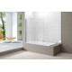 Merlyn MB9 3 Panel Folding Bath Screen