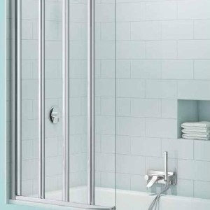 Merlyn SecureSeal 4 Fold Bath Screen