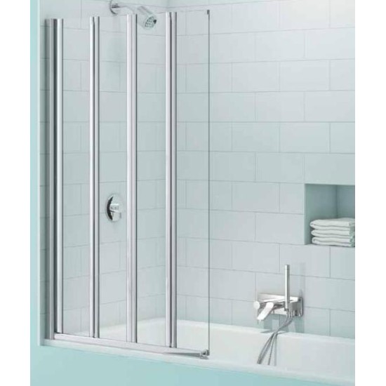 Merlyn SecureSeal 4 Fold Bath Screen