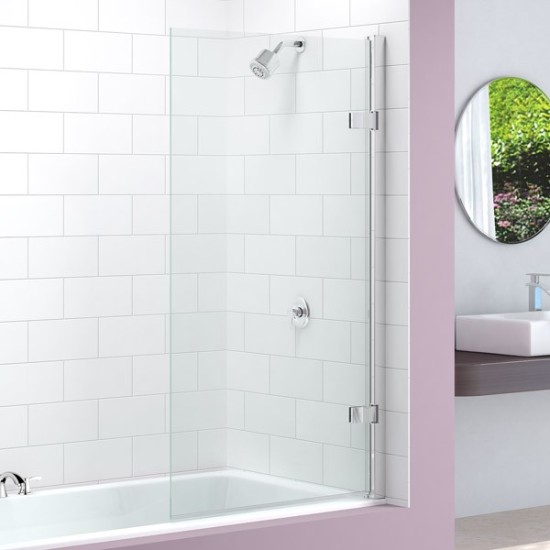 Merlyn MB6 Hinged Square Bath Screen