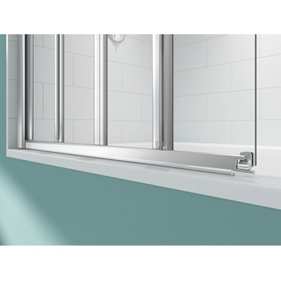 Merlyn SecureSeal 4 Fold Bath Screen