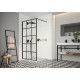 Merlyn Black Squared Shower Wall