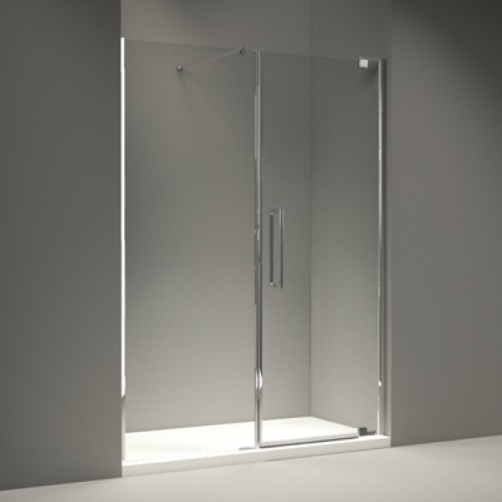 Merlyn Series 10 Pivot Door And Inline Panel