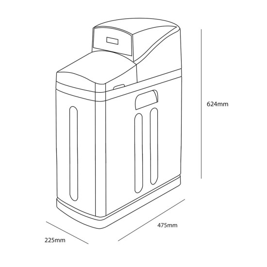 Monarch Plumbsoft SE11 Water Softener + Half Price 10kg Salt Offer