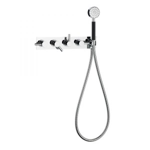 Swadling Absolute Triple Controlled Thermostatic Shower Mixer including Hand Shower - 6070000