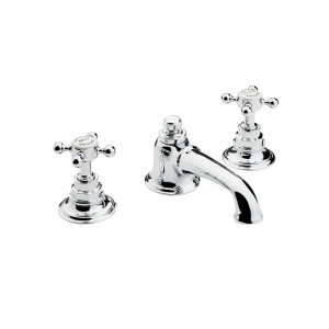 Swadling Invincible Deck Mounted 1909 Basin Mixer - 7724 - 7725 - 7744 - 7745