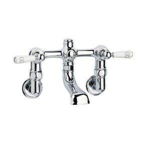 Swadling Invincible Wall Mounted Manual Bath Mixer - 7420000 - Crosshead or Levers