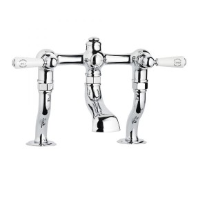 Swadling Invincible Deck Mounted Manual Bath Mixer - 7430000 - Lever Or Crosshead