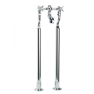 Swadling Illustrious Floor Mounted Manual Bath Mixer - 9430000 + 5440000OOX