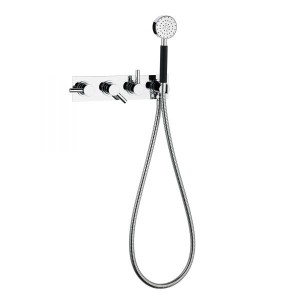 Swadling Absolute Double Controlled Thermostatic Shower Mixer including Hand Shower - 6060000