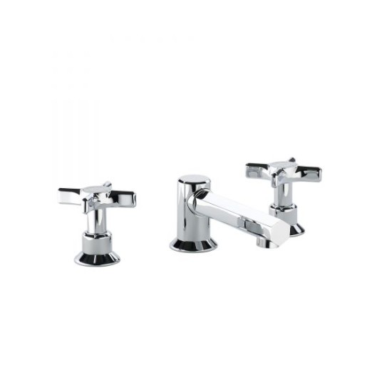 Swadling Illustrious Standard Height Deck Mounted Basin Mixer - 9600 - 9629