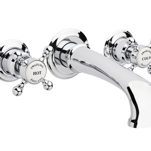 Swadling Invincible Wall Mounted Bath Mixer - 7320000 Crosshead