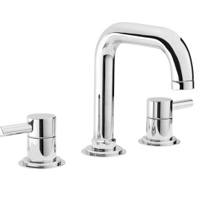 Swadling Absolute Deck Mounted Basin Mixer with Curved Spout - 6200006RDX 