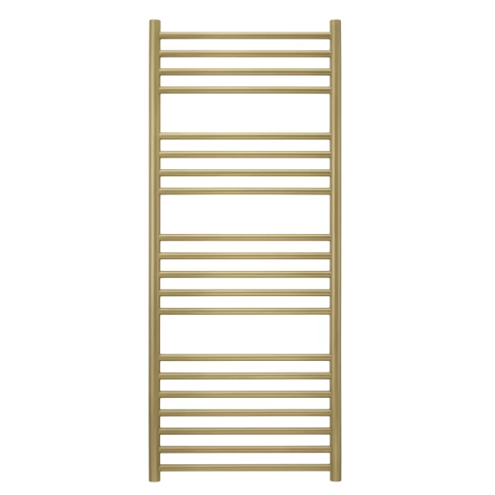 JIS Ashdown 520 Light Brushed Brass Radiator