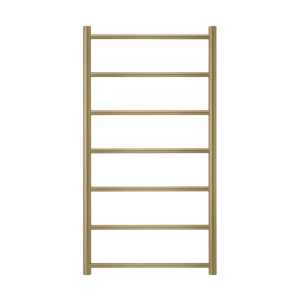 JIS Pevensey Light Brushed Brass Radiator