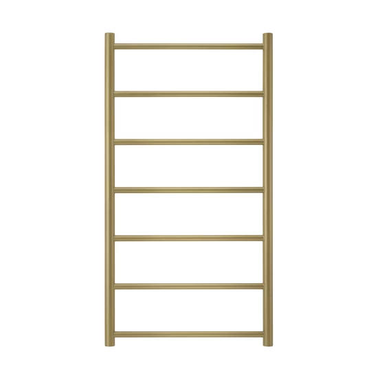JIS Pevensey Light Brushed Brass Radiator