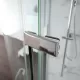 Merlyn Series 8 Frameless Hinge & Inline Door