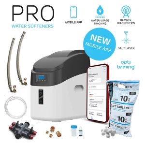Monarch Mini Aqua HE Pro Water Softener with WiFi + Half Price 10kg Salt Offer