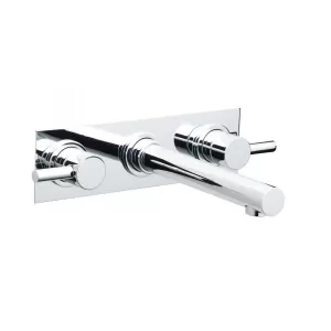 Swadling Absolute Wall Mounted Basin Mixer with back plate - 6220201RDX  6220203RDX