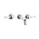 Swadling Invincible Wall Mounted Bath Mixer with Curved Spout -  7321006 + 5TMANIFOLDXH Crosshead or Lever