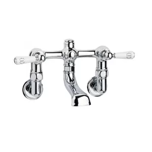 Swadling Invincible Wall Mounted Manual Bath Mixer - 7420000 - Crosshead or Levers