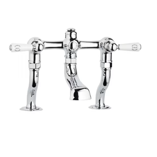 Swadling Invincible Deck Mounted Manual Bath Mixer - 7430000 - Lever Or Crosshead