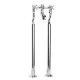 Swadling Illustrious Floor Mounted Manual Bath Mixer - 9430000 + 5440000OOX