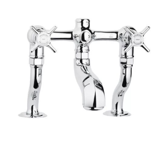 Swadling Illustrious Deck Mounted Manual Bath Mixer - 9430000