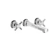 Swadling Illustrious Wall Mounted Basin Mixer - 922100 + 5BMANIFOLDXH