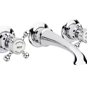 Swadling Invincible Wall Mounted Crosshead Basin Mixer - 7220000