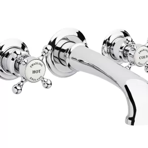 Swadling Invincible Wall Mounted Bath Mixer - 7320000 Crosshead