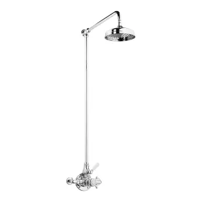 Swadling Invincble Single Exposed Shower Mixer, Rigid Riser Kit and Deluge - 7110000 - 7110800