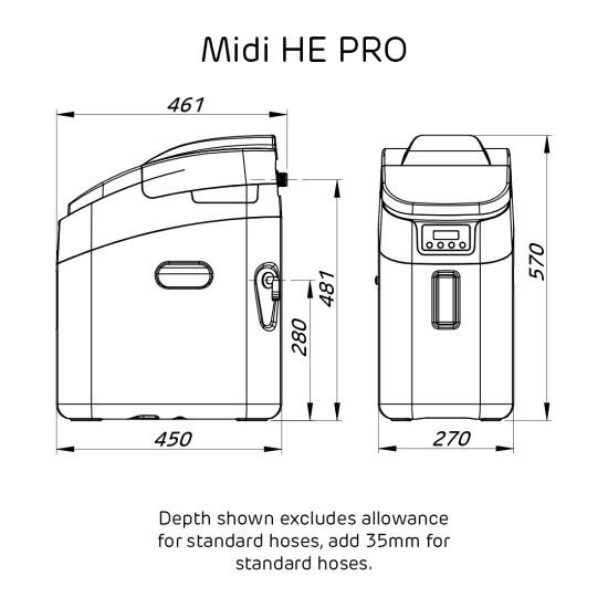 Monarch Midi HE Pro Smart WiFi Water Softener + Half Price 10kg Salt Offer